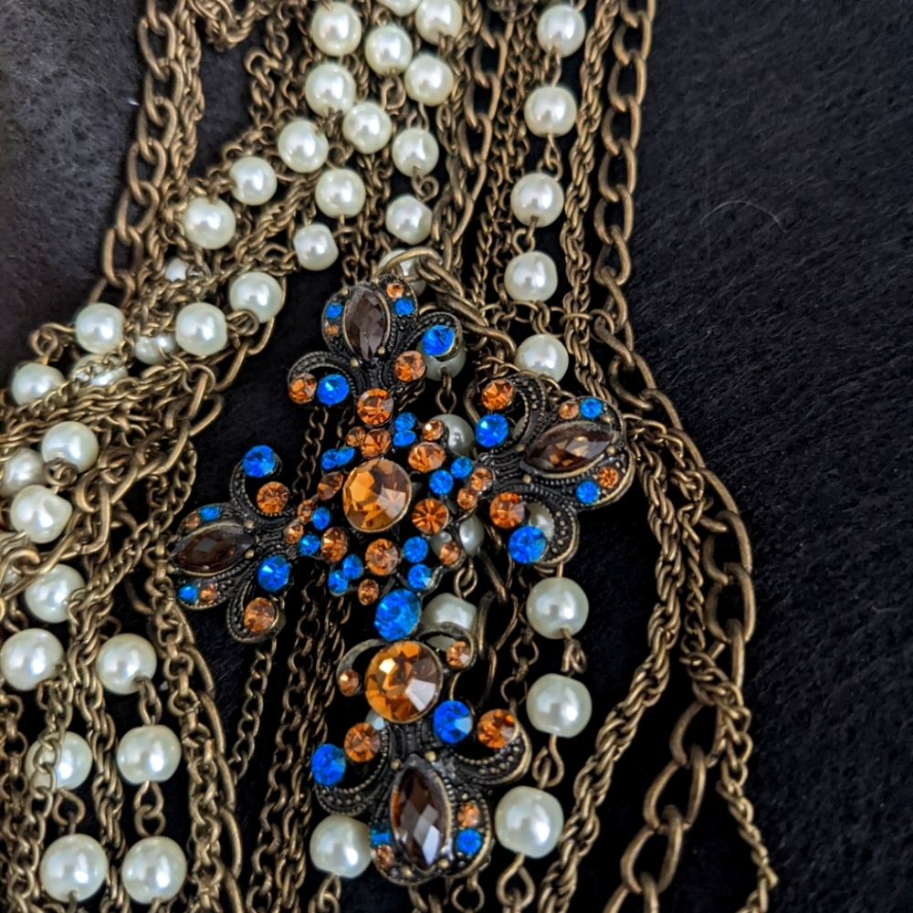 Long Cross necklace